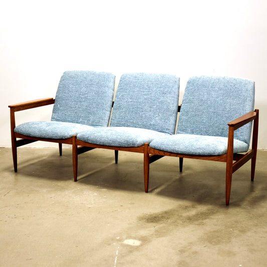 Glostrup Møbelfabrik Solid Teak Sofa Designed by Svend Åage Eriksen - #A2309