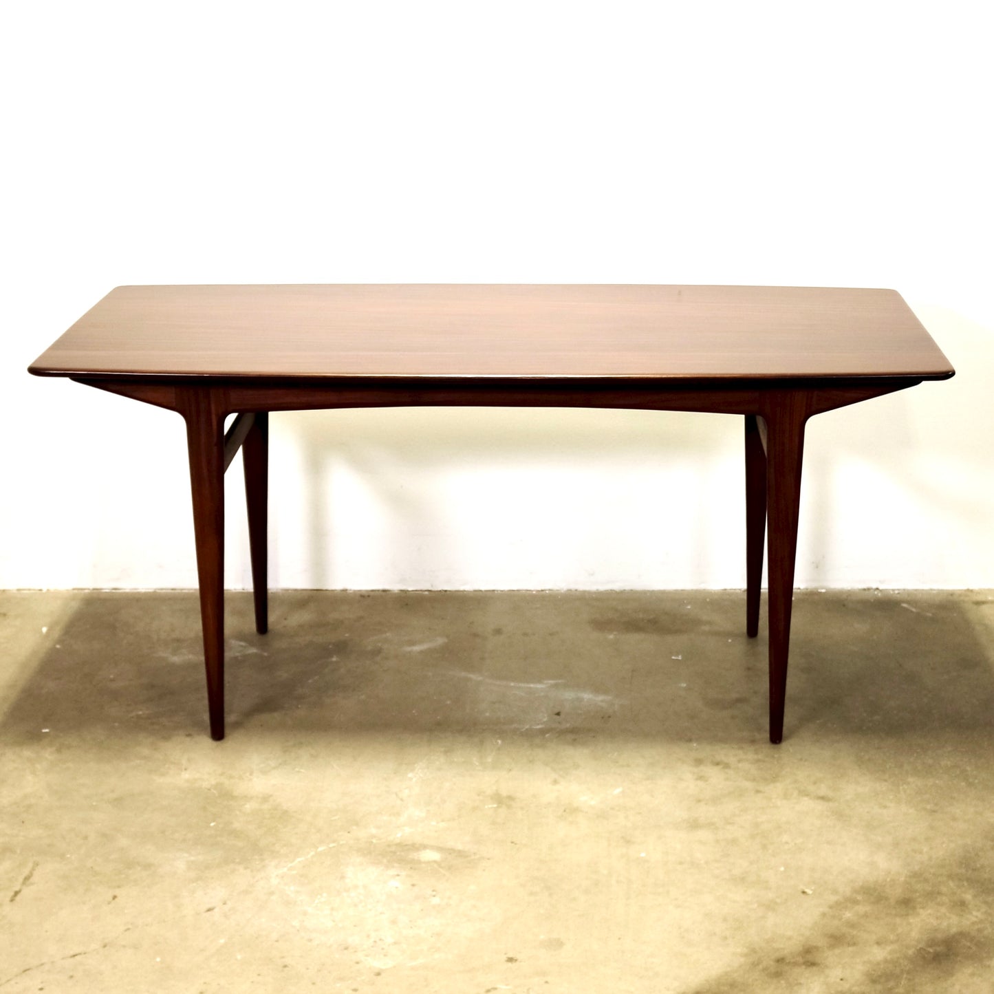 A. Younger Furniture “Volnay” Afromosia Dining Table Designed by John Hebert - #A2343