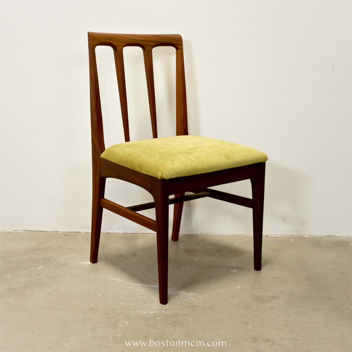 A. Younger Furniture “Volnay” Set of 6 Afromosia Dining Chairs - #A2312