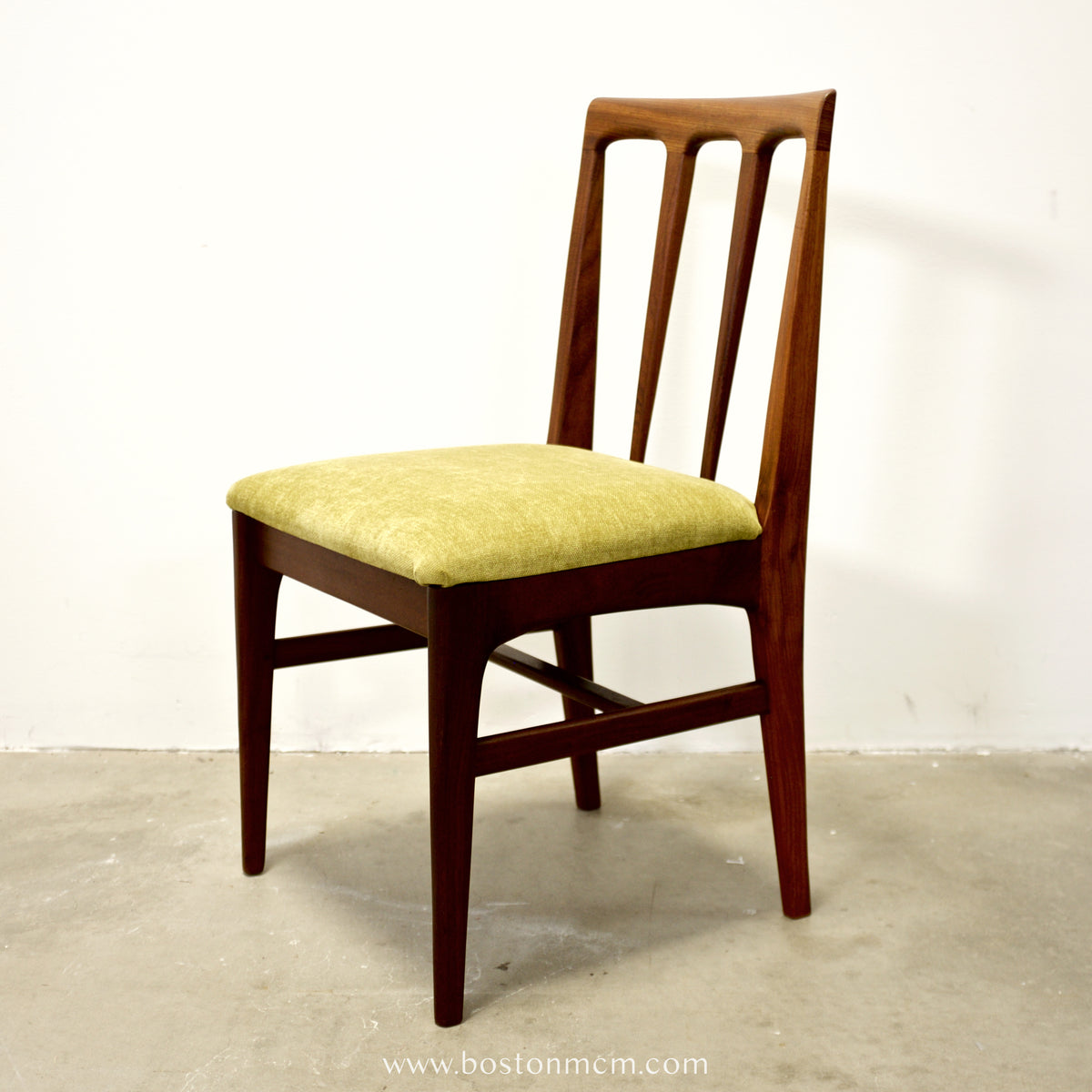 A. Younger Furniture “Volnay” Set of 6 Afromosia Dining Chairs - #A2312