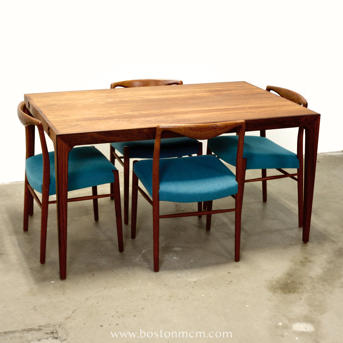 Schou Andersen Model No. 53 Dining Table Designed by Kai Kristiansen - #A2150