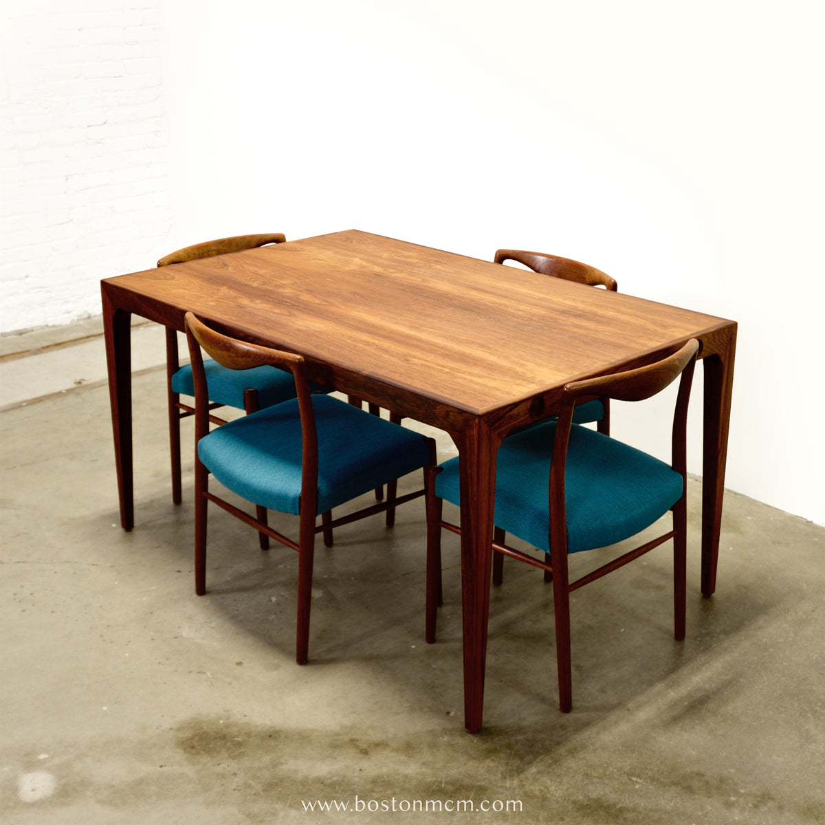 Schou Andersen Model No. 53 Dining Table Designed by Kai Kristiansen - #A2150