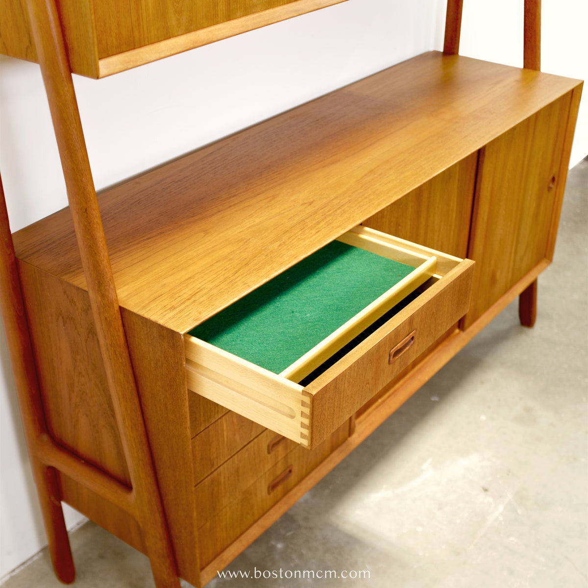 Omann Jun. Møbelfabrik Model #3 Double Sideboard / Highboard Designed by Gunni Omann - #A1712