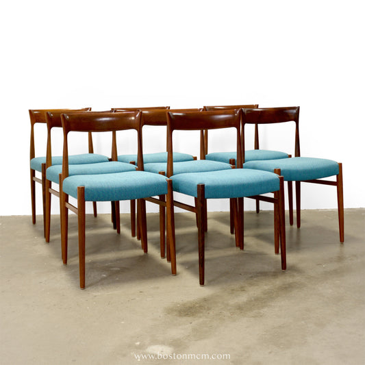 Casala Modell Set of 8  Rosewood Chairs - #A1889
