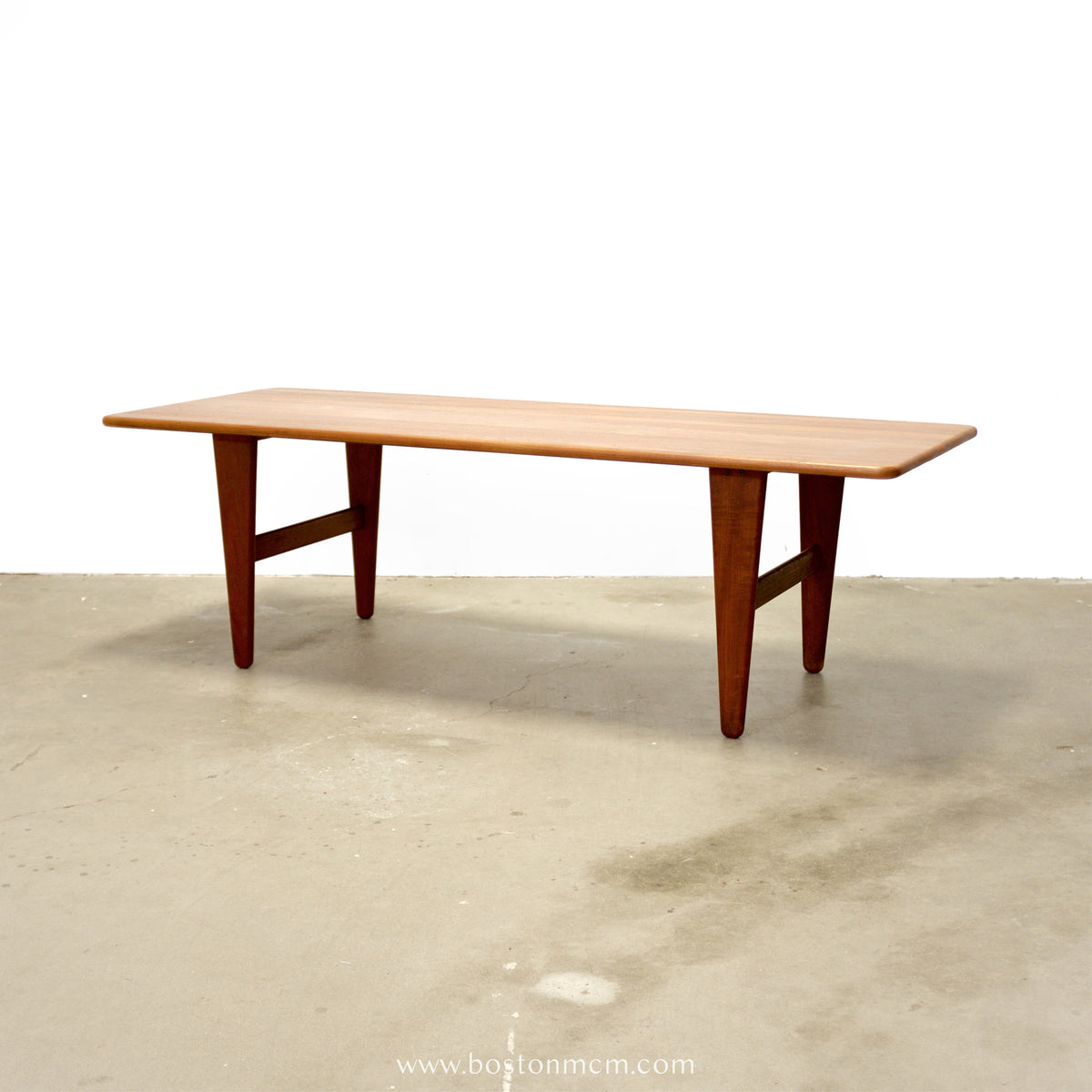 Danish Solid Teak Coffee Table - #A1851