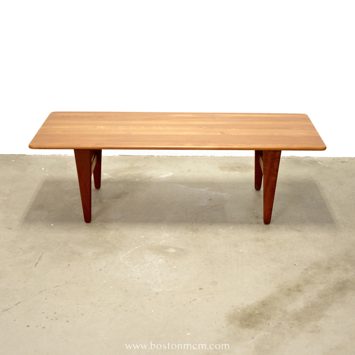 Danish Solid Teak Coffee Table - #A1851