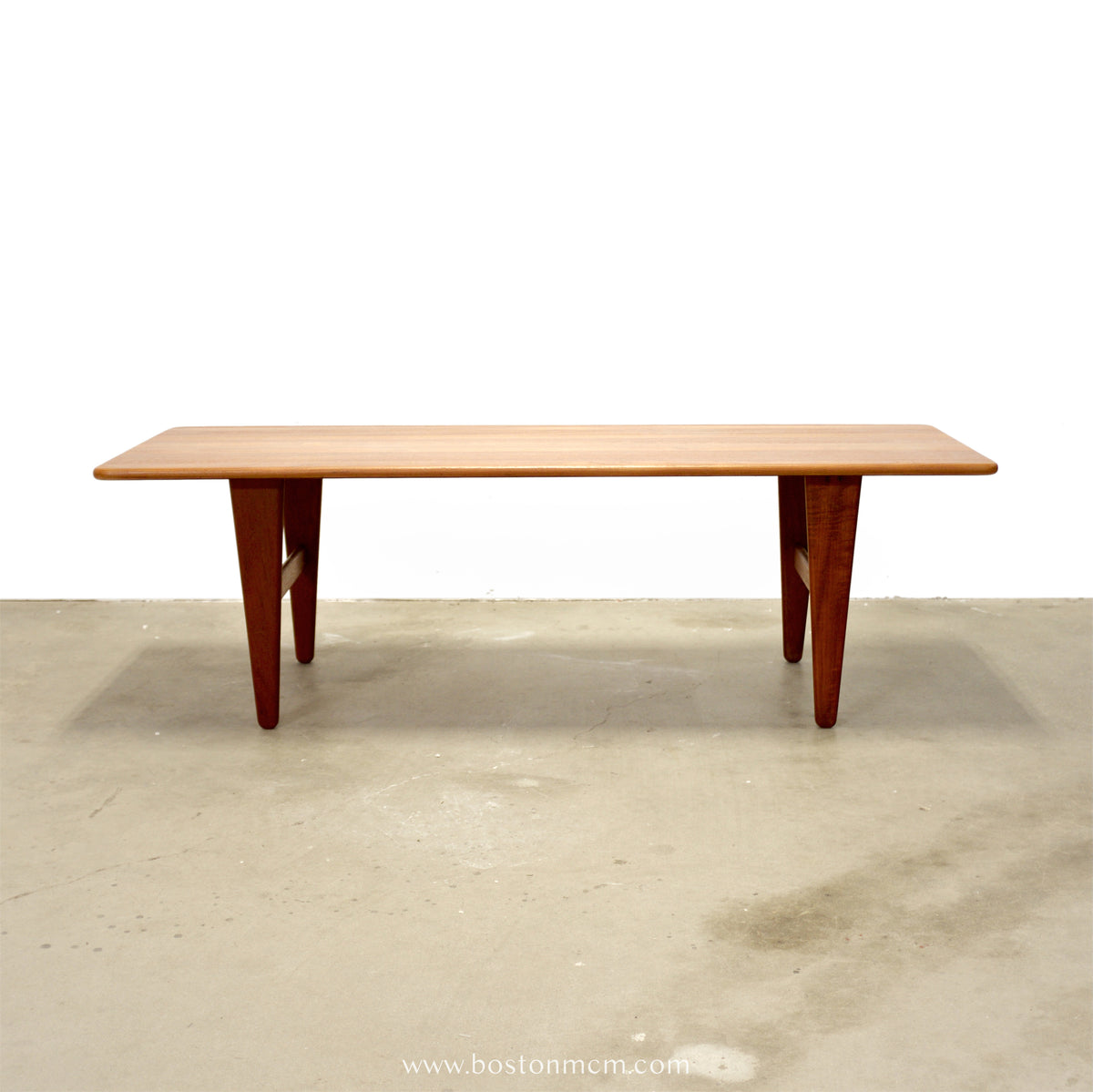 Danish Solid Teak Coffee Table - #A1851