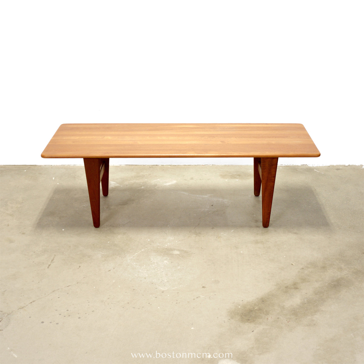 Danish Solid Teak Coffee Table - #A1851