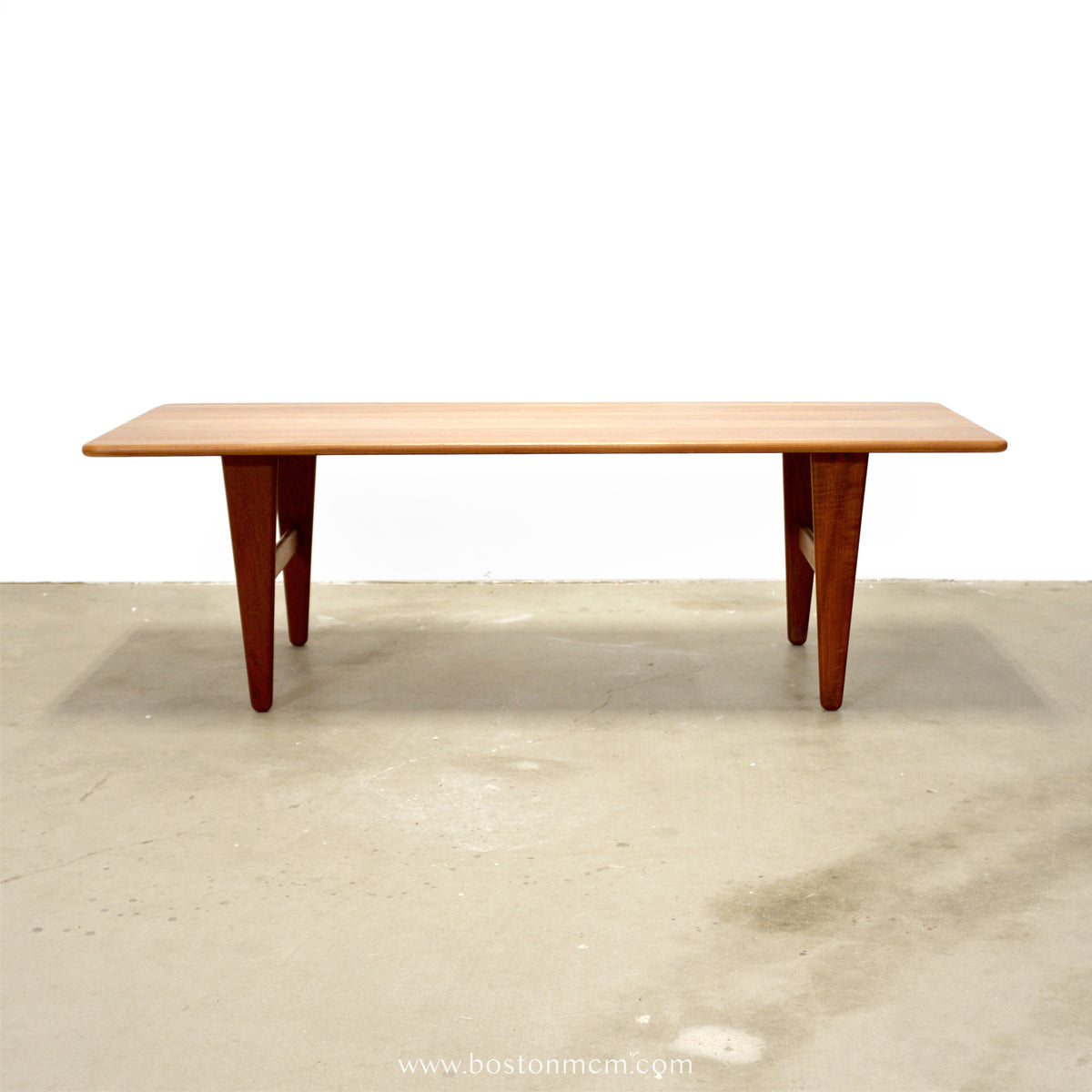 Danish Solid Teak Coffee Table - #A1851