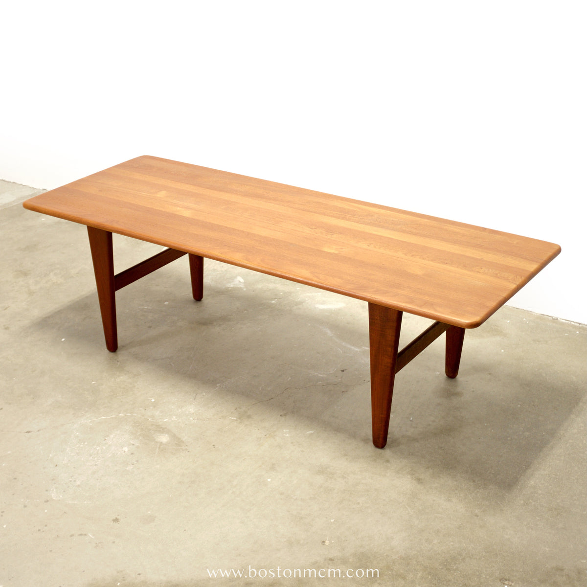 Danish Solid Teak Coffee Table - #A1851