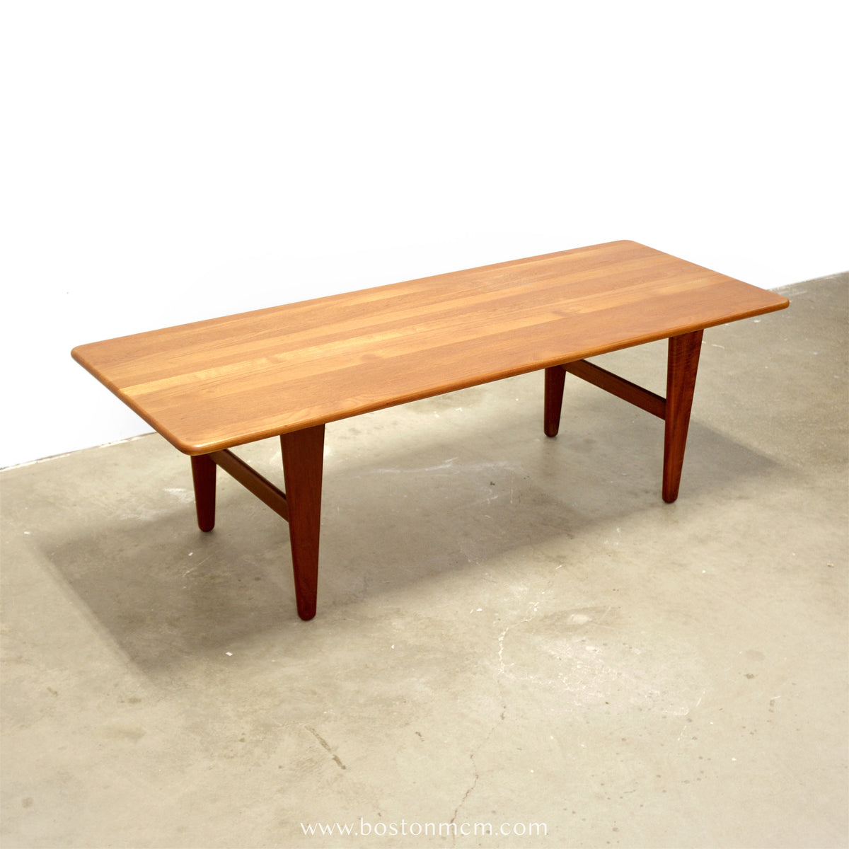 Danish Solid Teak Coffee Table - #A1851