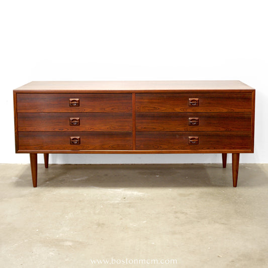 Danish Rosewood Chest of 6 Drawers in the style of Erik Brouer for Brouer Møbelfabrik - #A1847