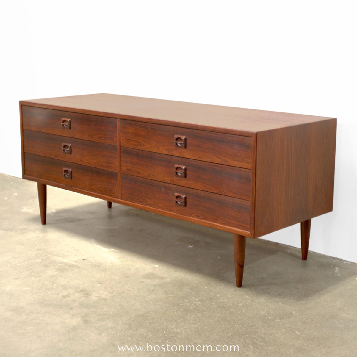 Danish Rosewood Chest of 6 Drawers in the style of Erik Brouer for Brouer Møbelfabrik - #A1847