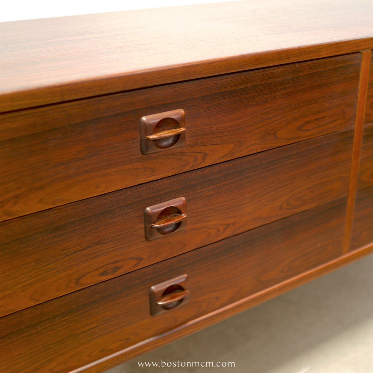 Danish Rosewood Chest of 6 Drawers in the style of Erik Brouer for Brouer Møbelfabrik - #A1847