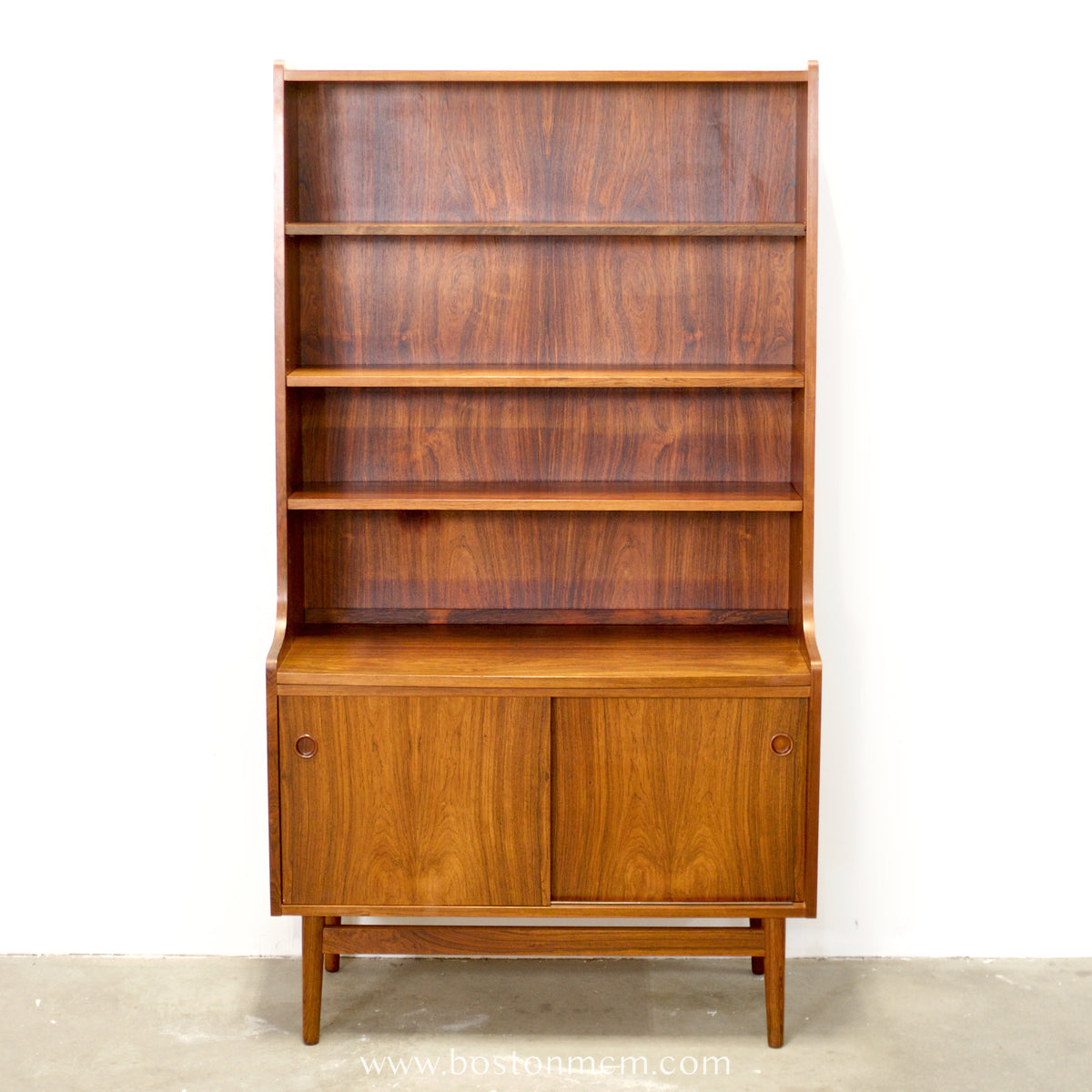 Nexø Møbelfabrik Rosewood Bookcase Designed by Johannes Sorth - #A2242-B