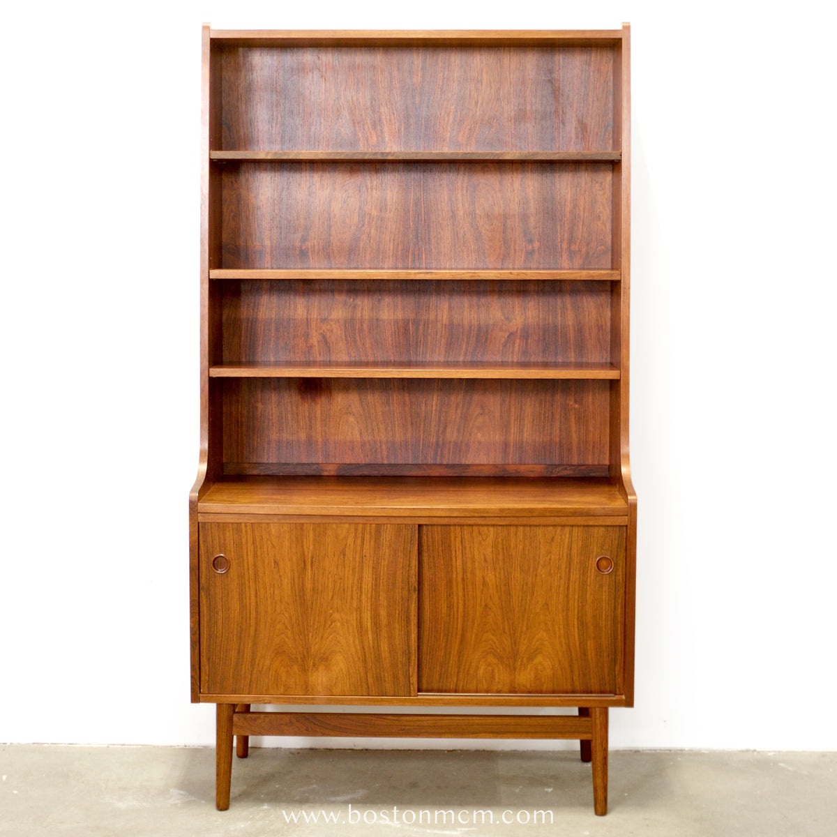 Nexø Møbelfabrik Rosewood Bookcase Designed by Johannes Sorth - #A2242-B