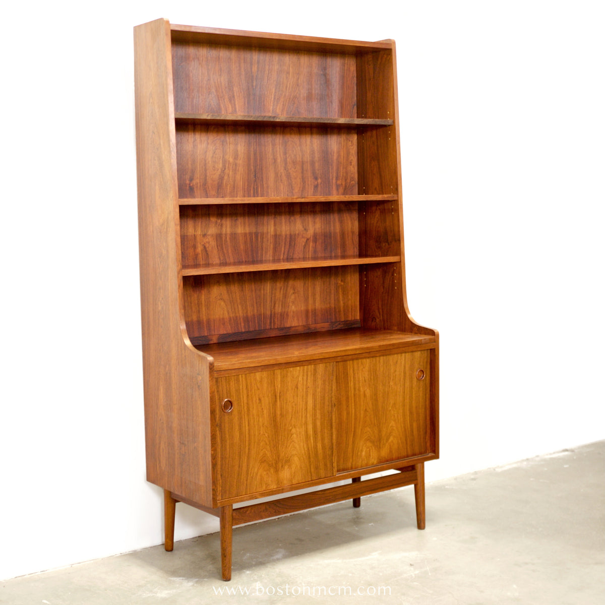 Nexø Møbelfabrik Rosewood Bookcase Designed by Johannes Sorth - #A2242-B