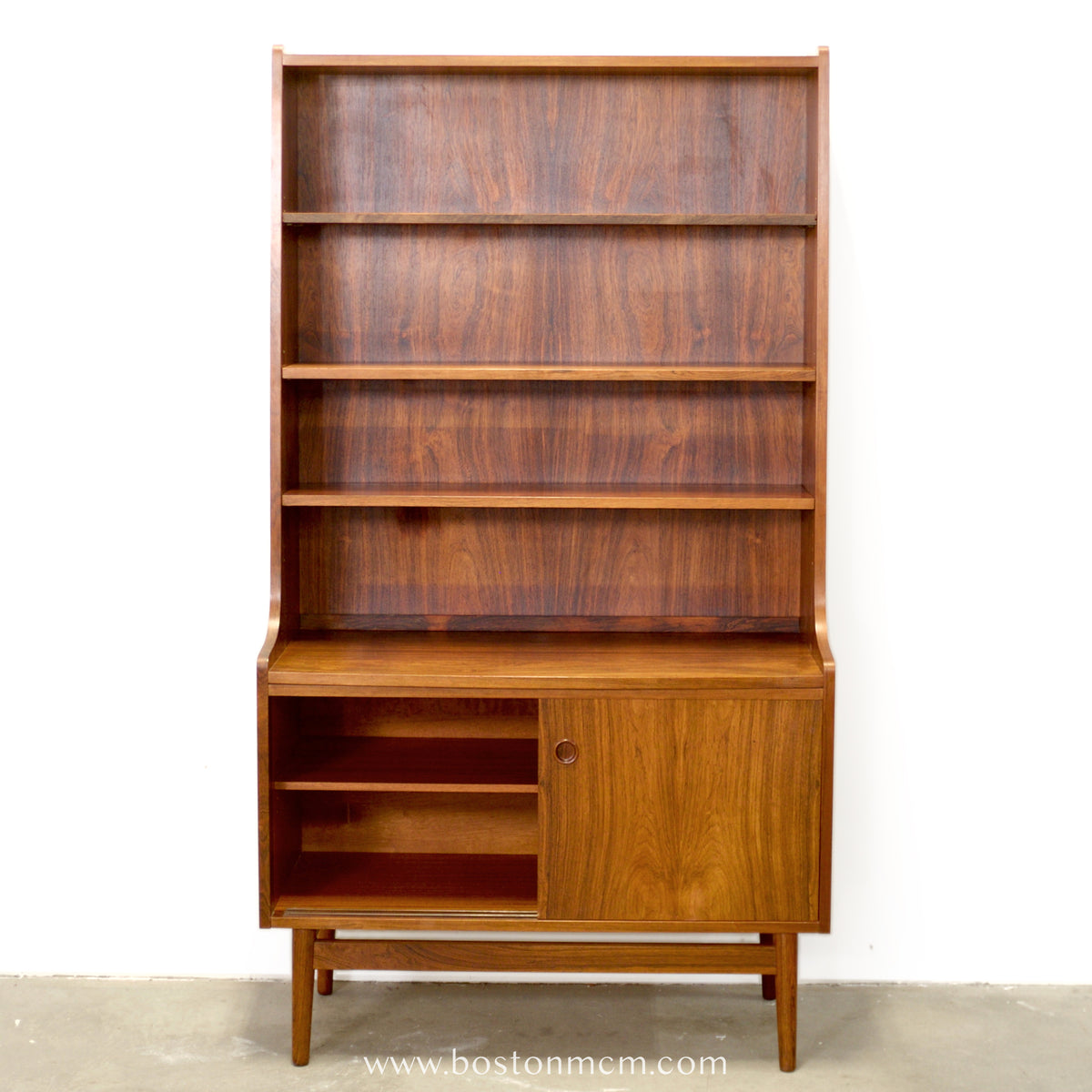 Nexø Møbelfabrik Rosewood Bookcase Designed by Johannes Sorth - #A2242-B