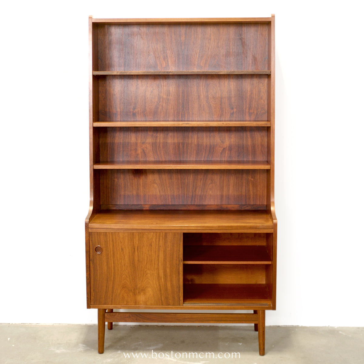 Nexø Møbelfabrik Rosewood Bookcase Designed by Johannes Sorth - #A2242-B
