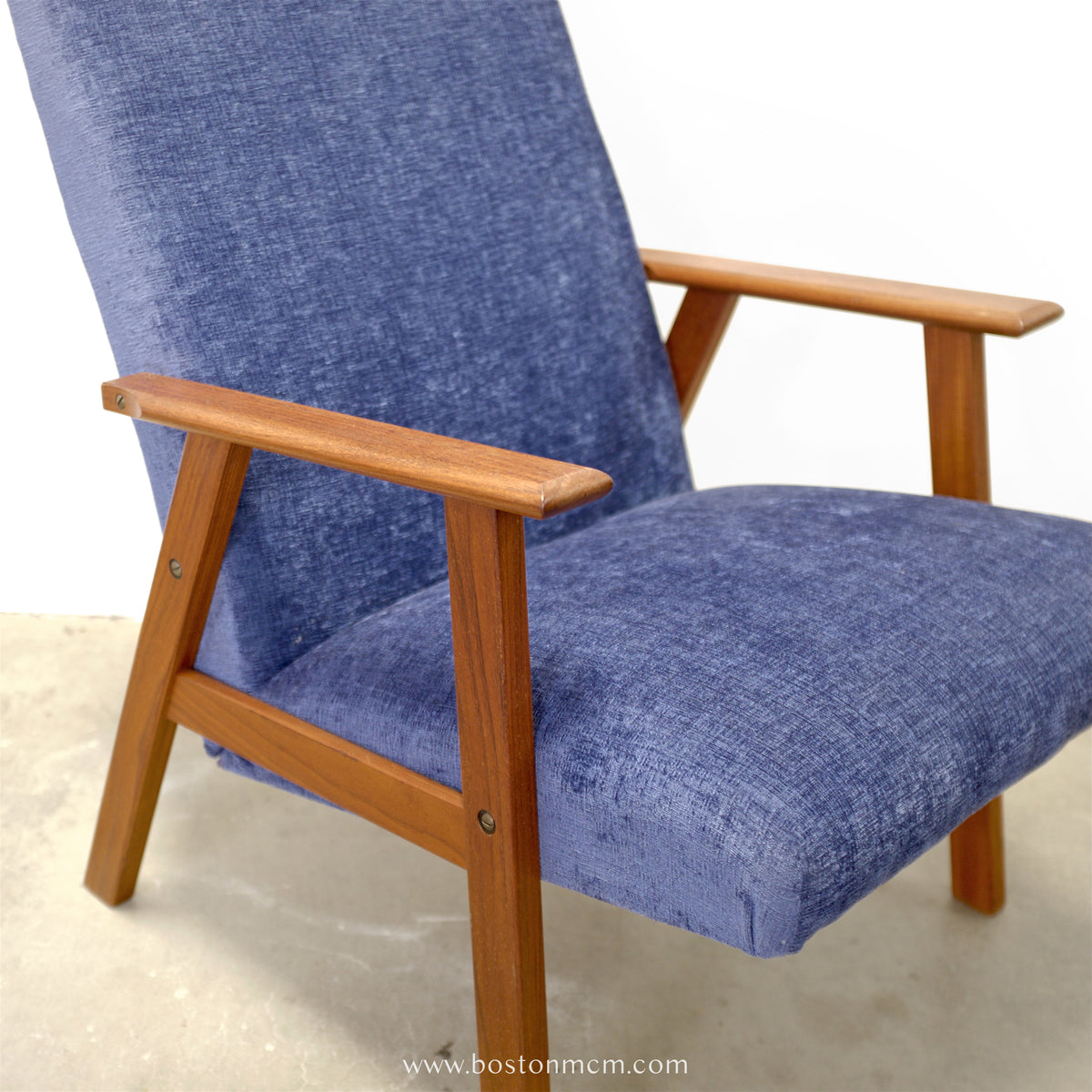 Danish Highback Armchair - #A2357