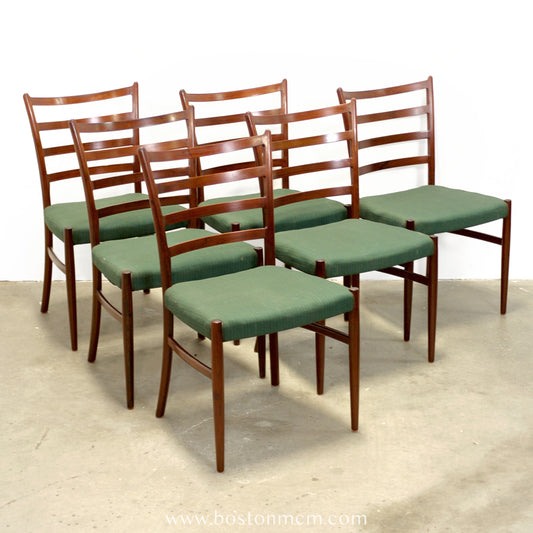 Set of 6 Rosewood Dining Chairs attributed to Johannes Andersen - #A1883
