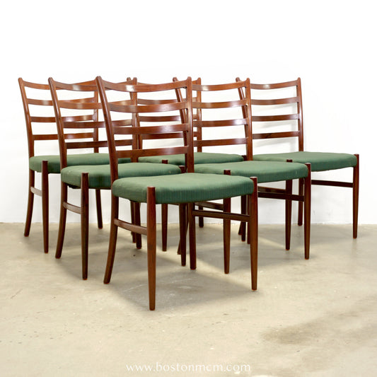 Set of 6 Rosewood Dining Chairs attributed to Johannes Andersen - #A1883