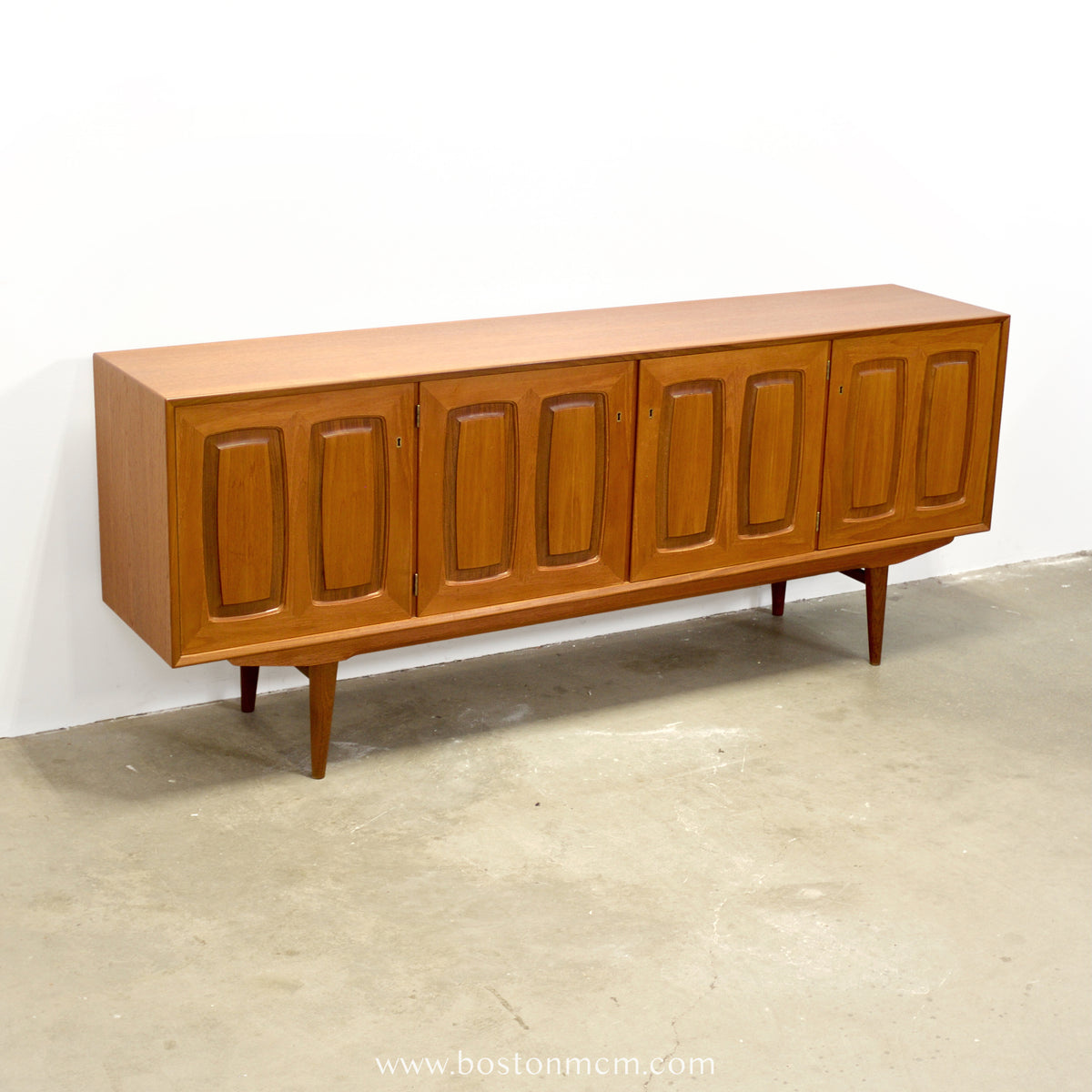 Nesttun Møbelfabrikk Norwegian Teak Model No. 217 Sideboard - #A1878
