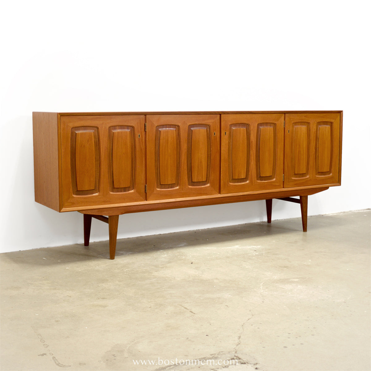 Nesttun Møbelfabrikk Norwegian Teak Model No. 217 Sideboard - #A1878