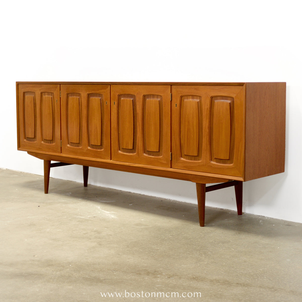 Nesttun Møbelfabrikk Norwegian Teak Model No. 217 Sideboard - #A1878
