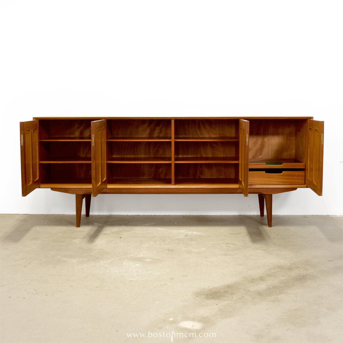 Nesttun Møbelfabrikk Norwegian Teak Model No. 217 Sideboard - #A1878