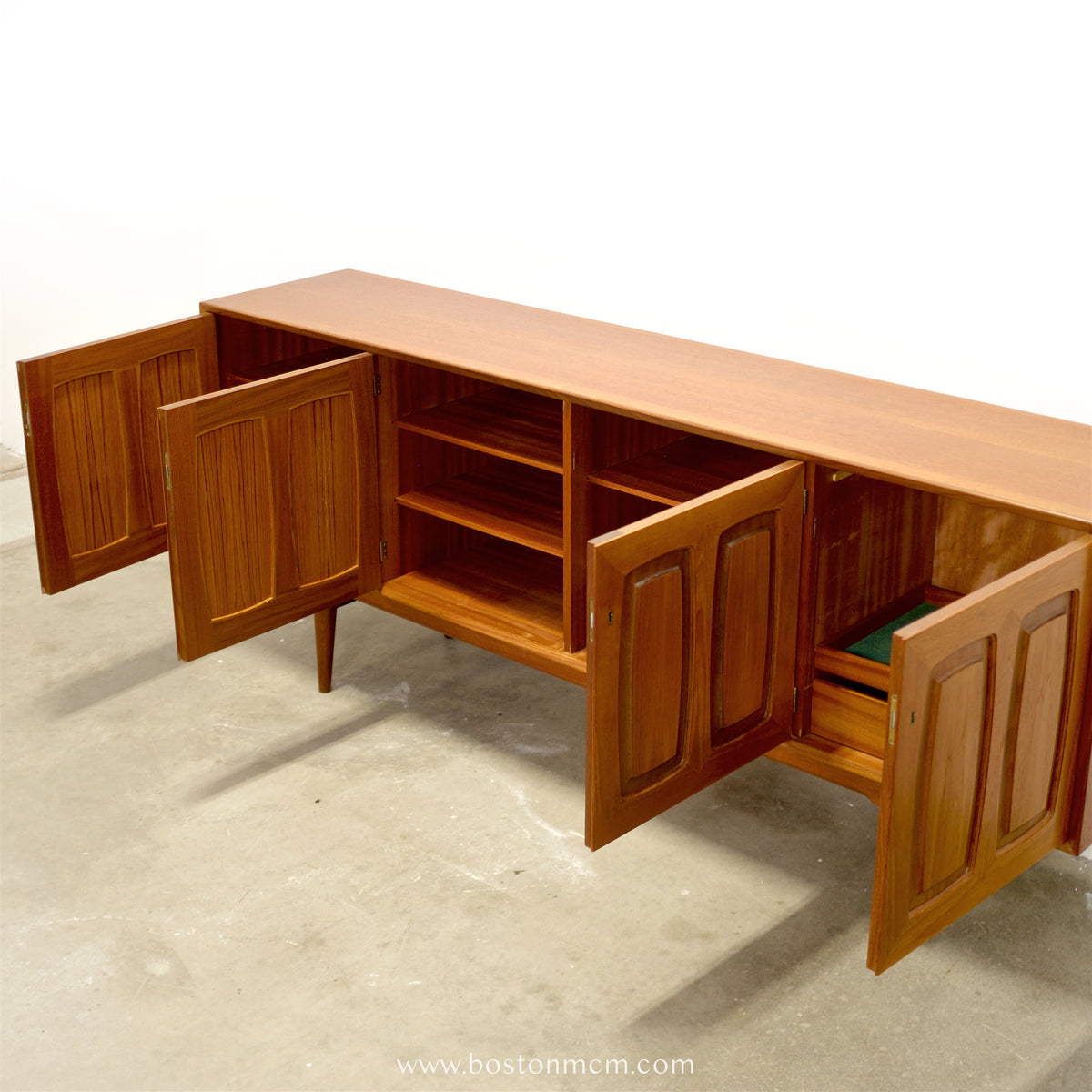 Nesttun Møbelfabrikk Norwegian Teak Model No. 217 Sideboard - #A1878