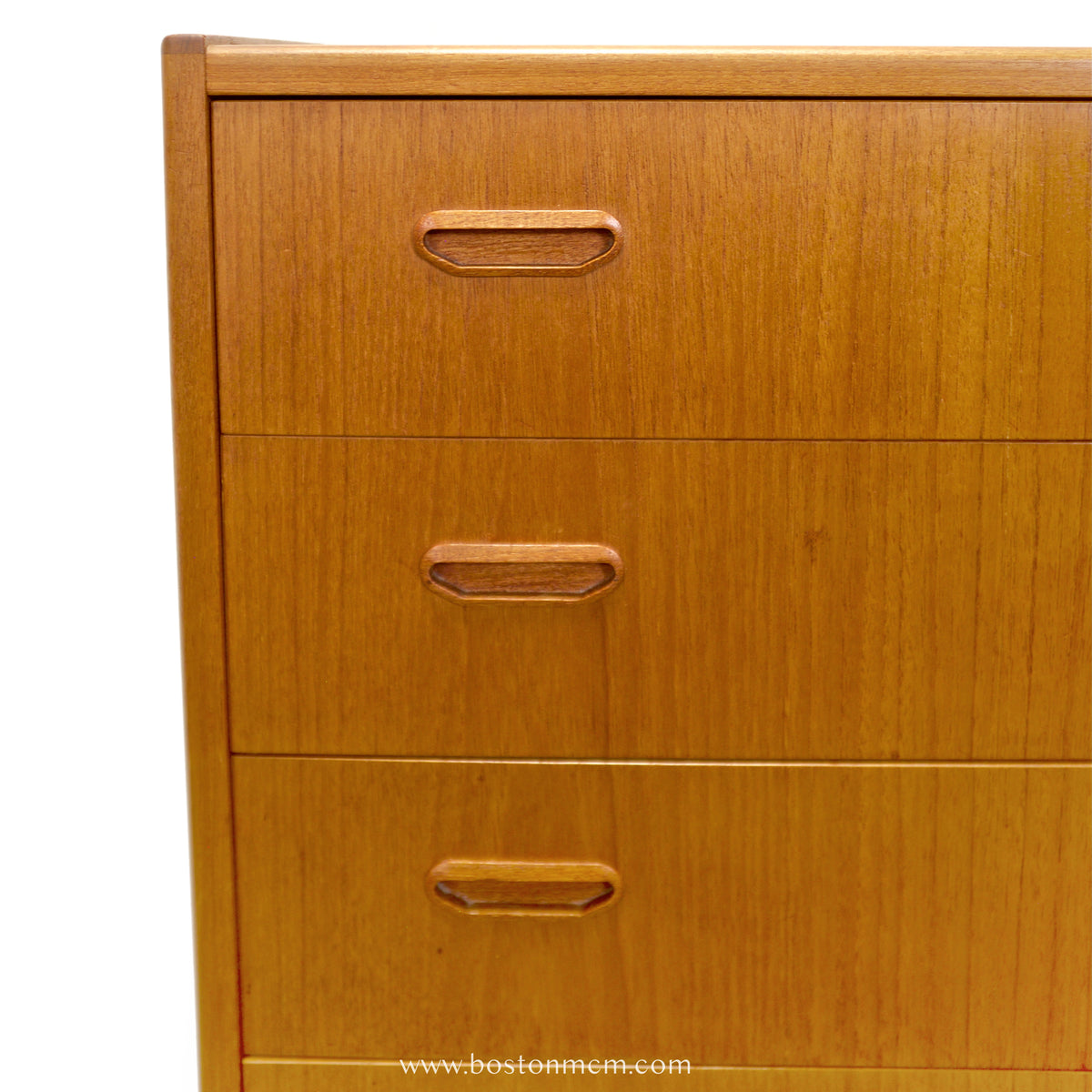 Danish Teak 6 Drawer Dresser - #A2228