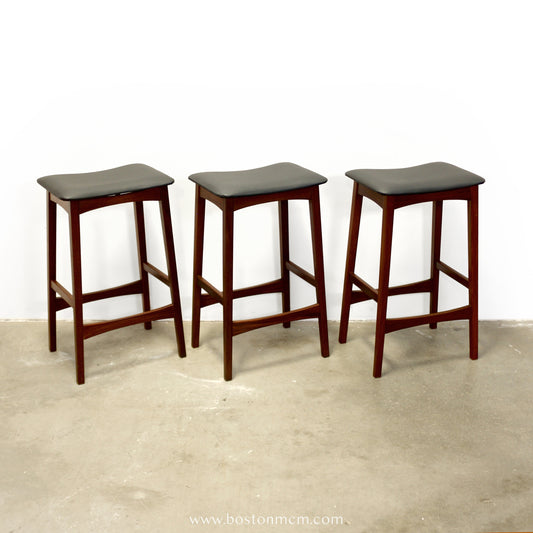 Set of 3 Bar / Counter Stools - #A2349