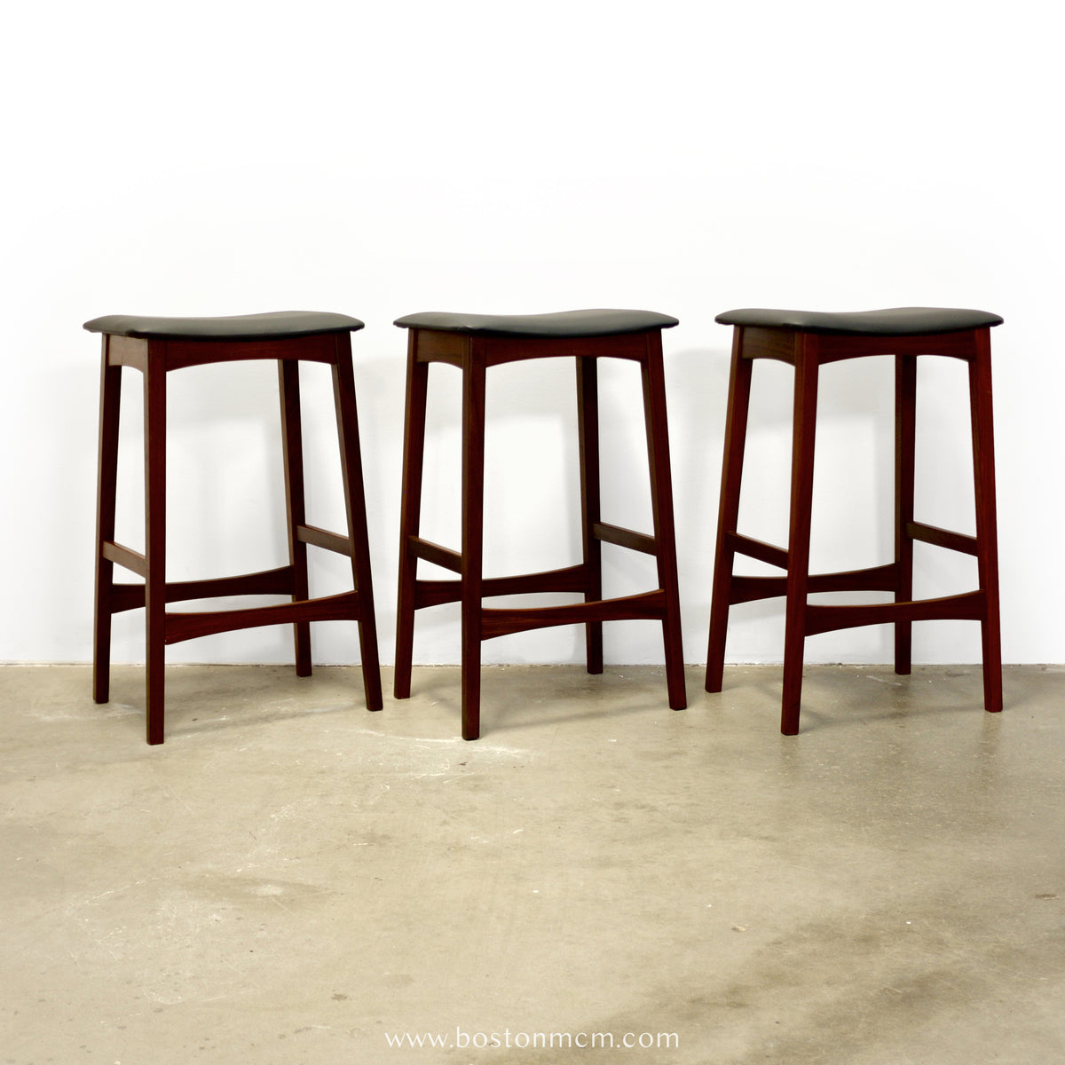 Set of 3 Bar / Counter Stools - #A2349