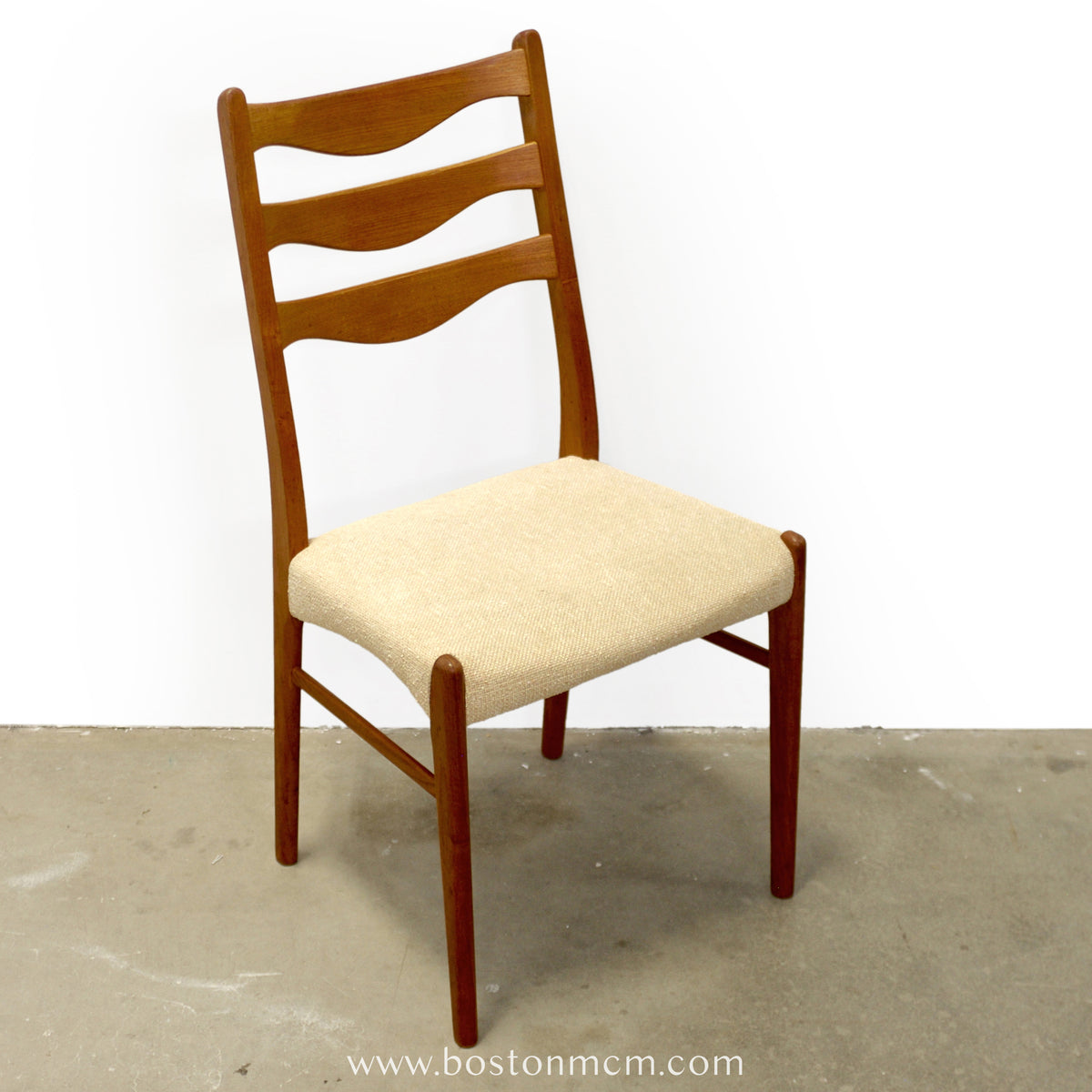 Glyngøre Stolefabrik Set of 6 Teak GS90 Dining Chairs Designed by Arne Wahl Iversen - #A1893