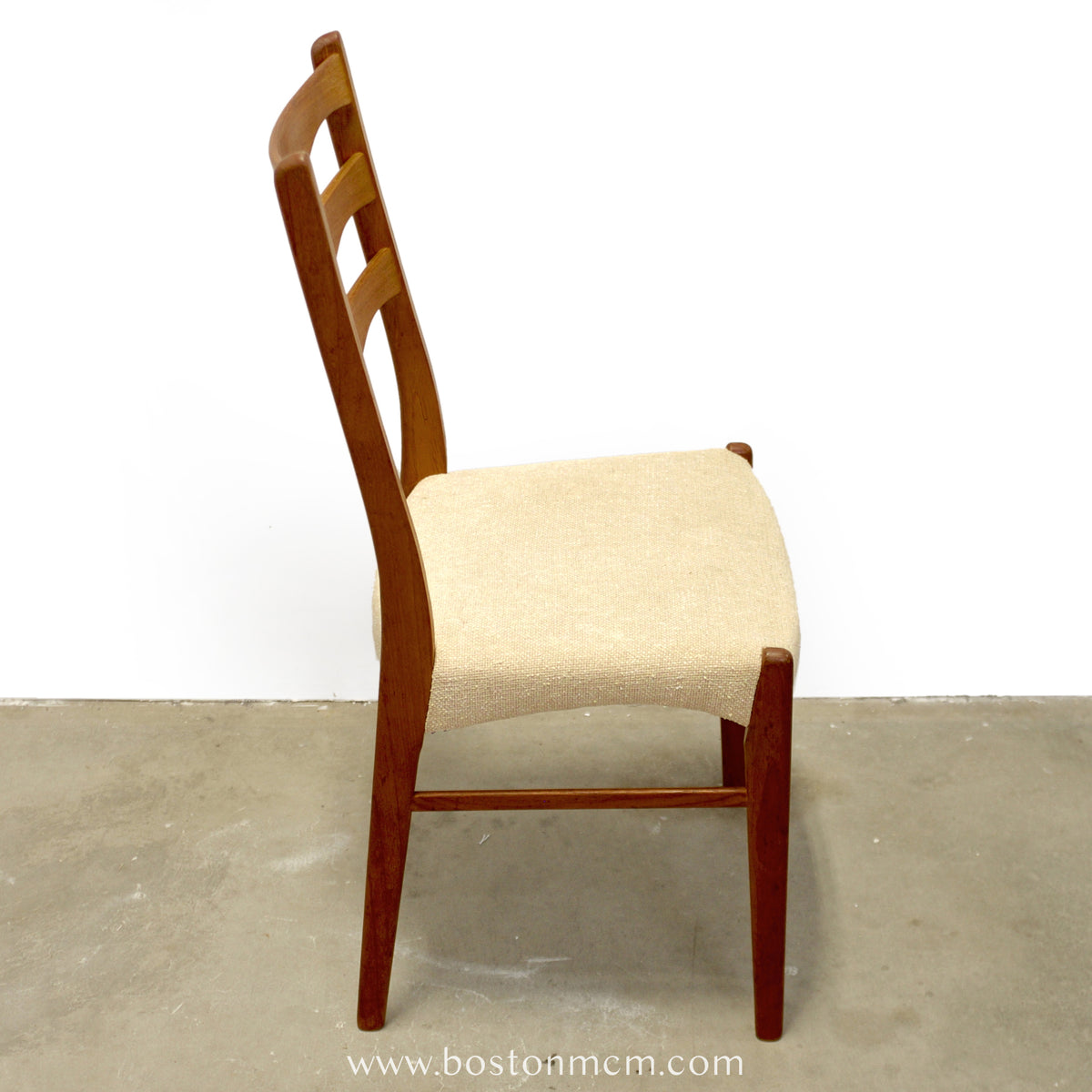 Glyngøre Stolefabrik Set of 6 Teak GS90 Dining Chairs Designed by Arne Wahl Iversen - #A1893