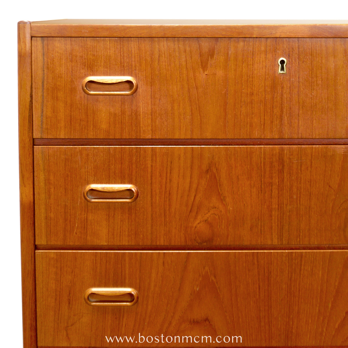 Danish Teak 6 Drawer Dresser - #A1863