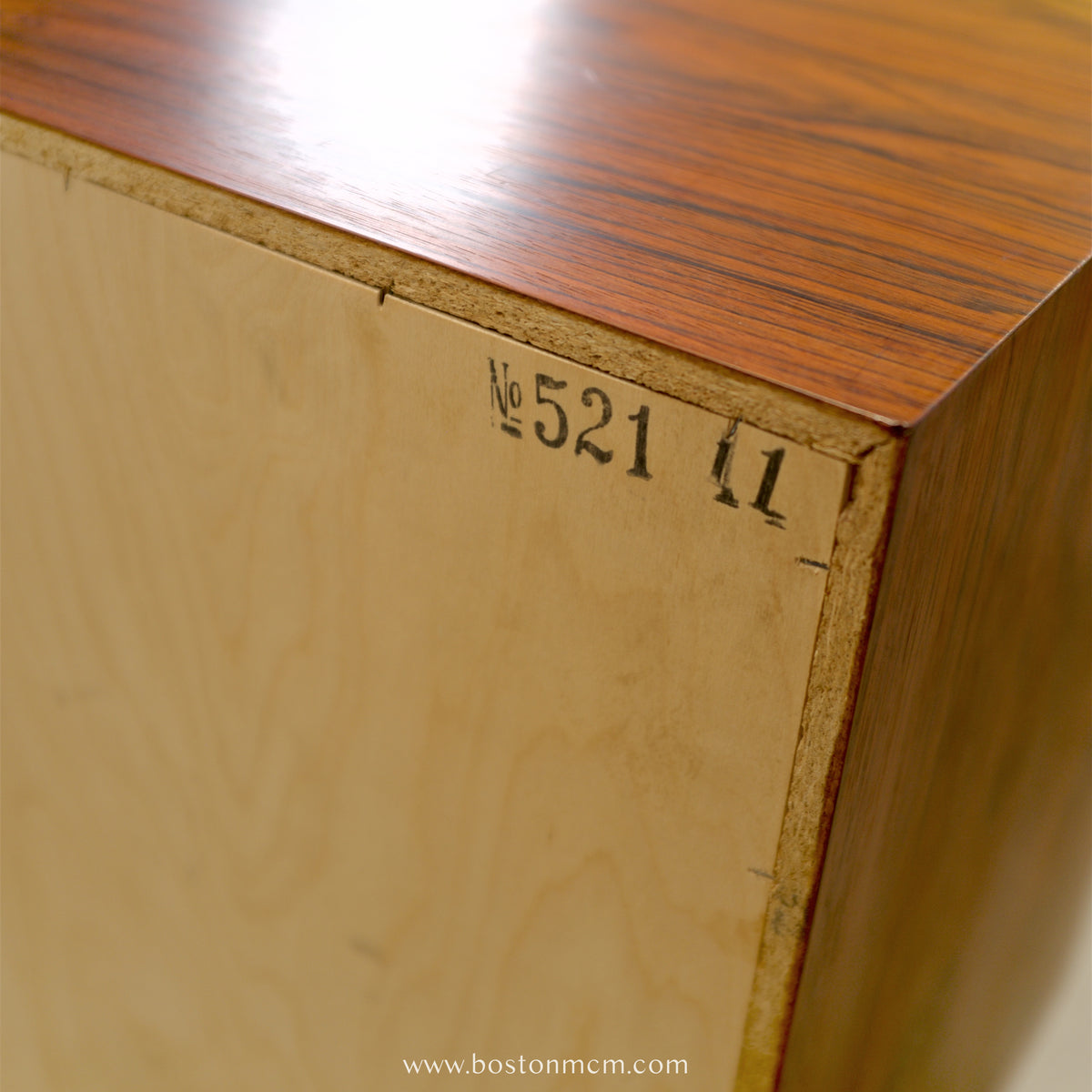 Danish Rosewood Record Cabinet / Small Sideboard - #A1871