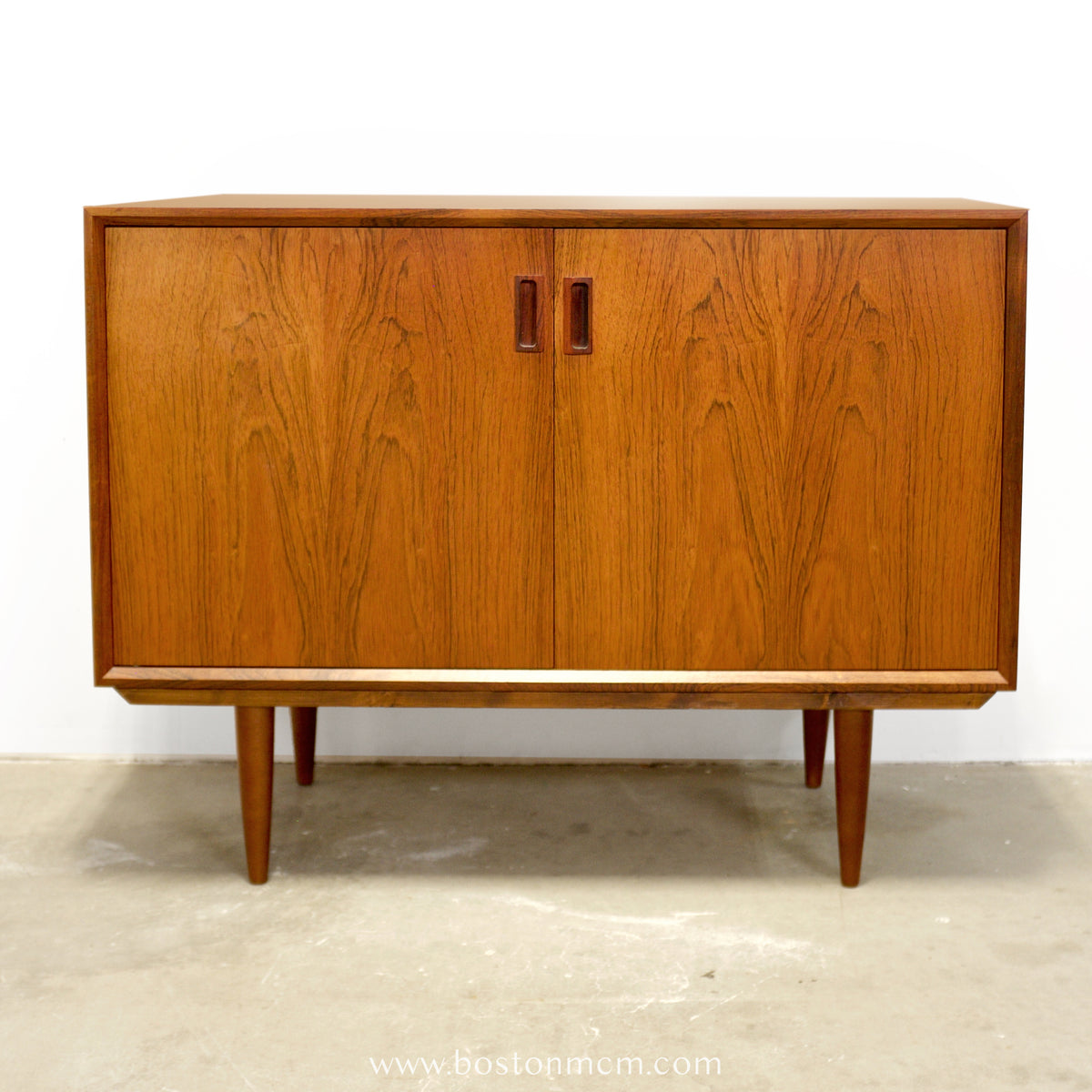 Danish Rosewood Record Cabinet / Small Sideboard - #A1871