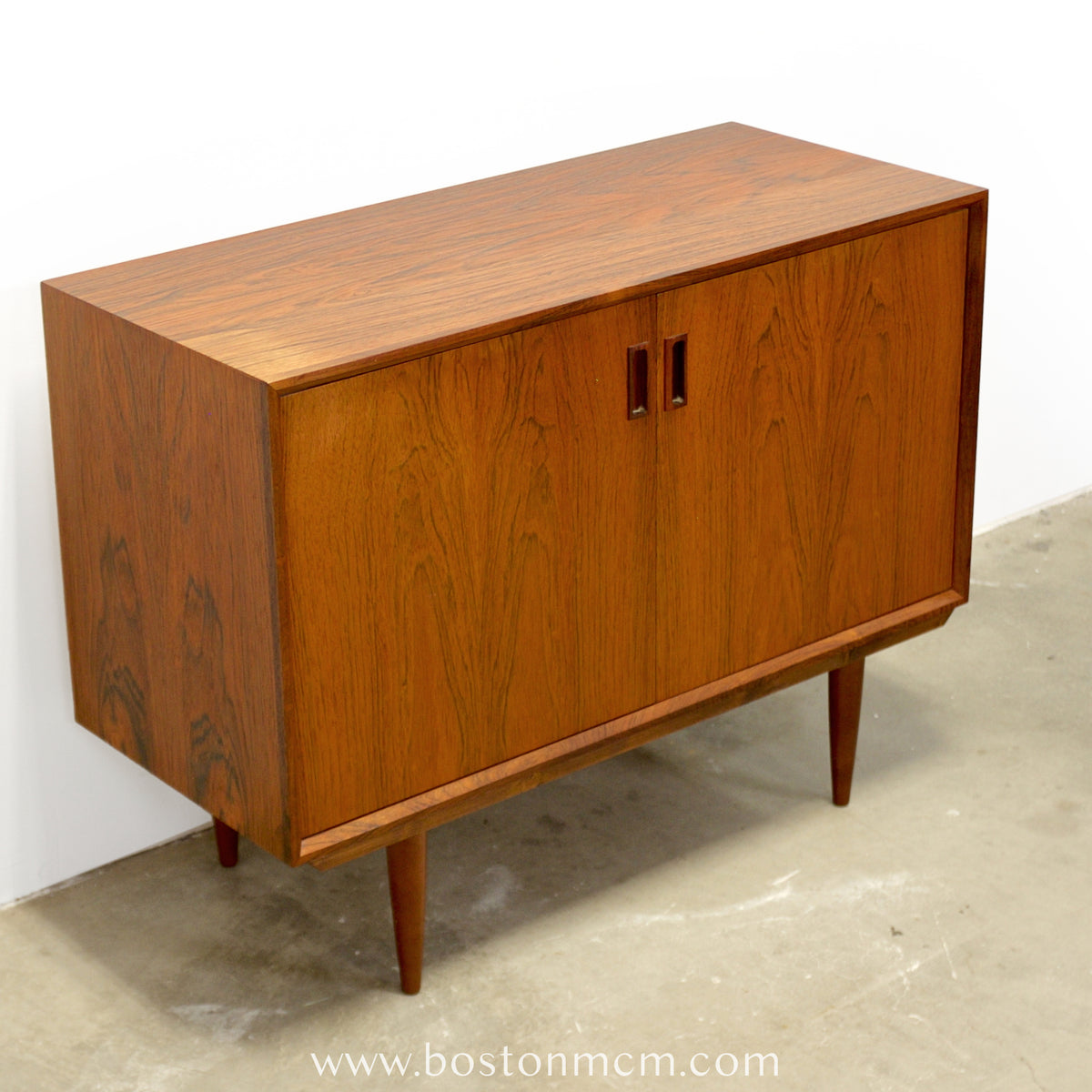 Danish Rosewood Record Cabinet / Small Sideboard - #A1871
