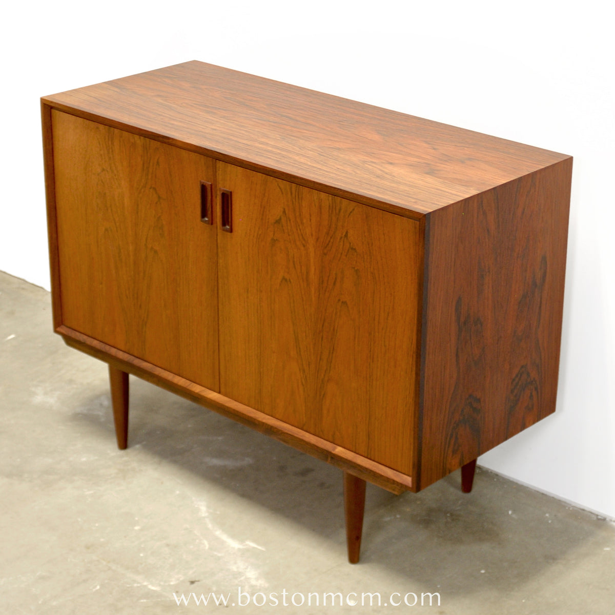 Danish Rosewood Record Cabinet / Small Sideboard - #A1871