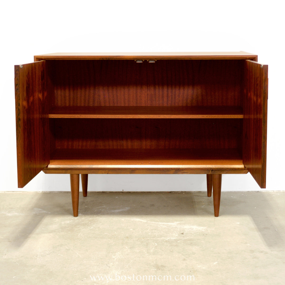 Danish Rosewood Record Cabinet / Small Sideboard - #A1871