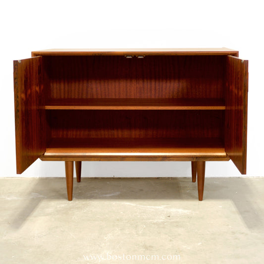 Danish Rosewood Record Cabinet / Small Sideboard - #A1871