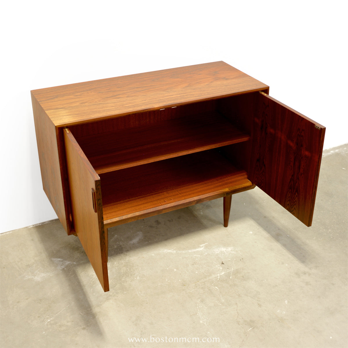 Danish Rosewood Record Cabinet / Small Sideboard - #A1871