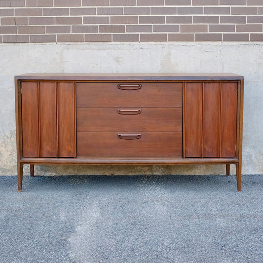 Keller Furniture "Dimension V" Walnut Credenza