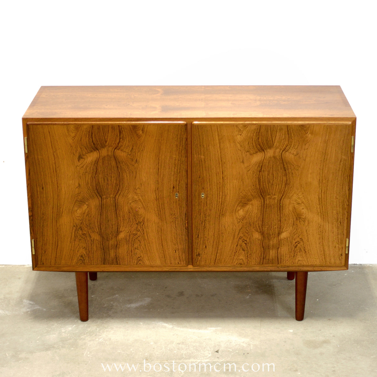 Hundevad & Co. Model #40/3 Rosewood Sideboard Designed by Carlo Jensen - #A1865