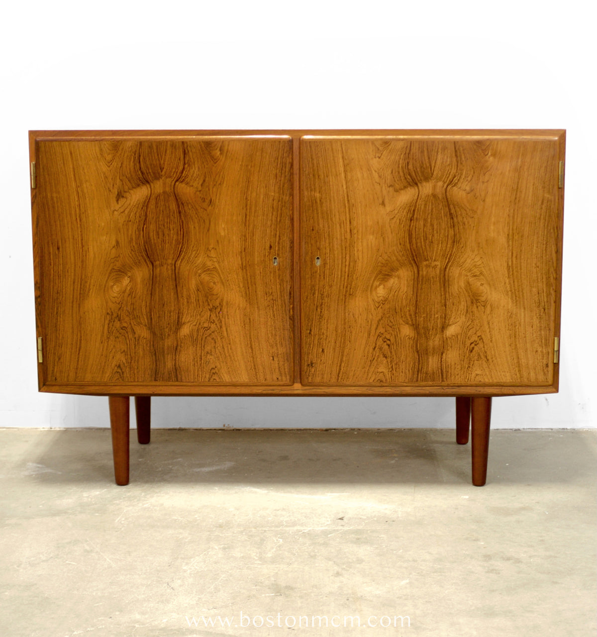 Hundevad & Co. Model #40/3 Rosewood Sideboard Designed by Carlo Jensen - #A1865