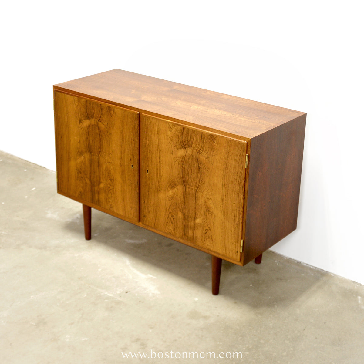 Hundevad & Co. Model #40/3 Rosewood Sideboard Designed by Carlo Jensen - #A1865
