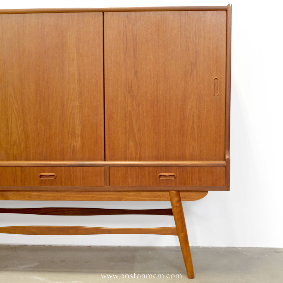 Danish Teak Tall Sideboard / Highboard - #A1626