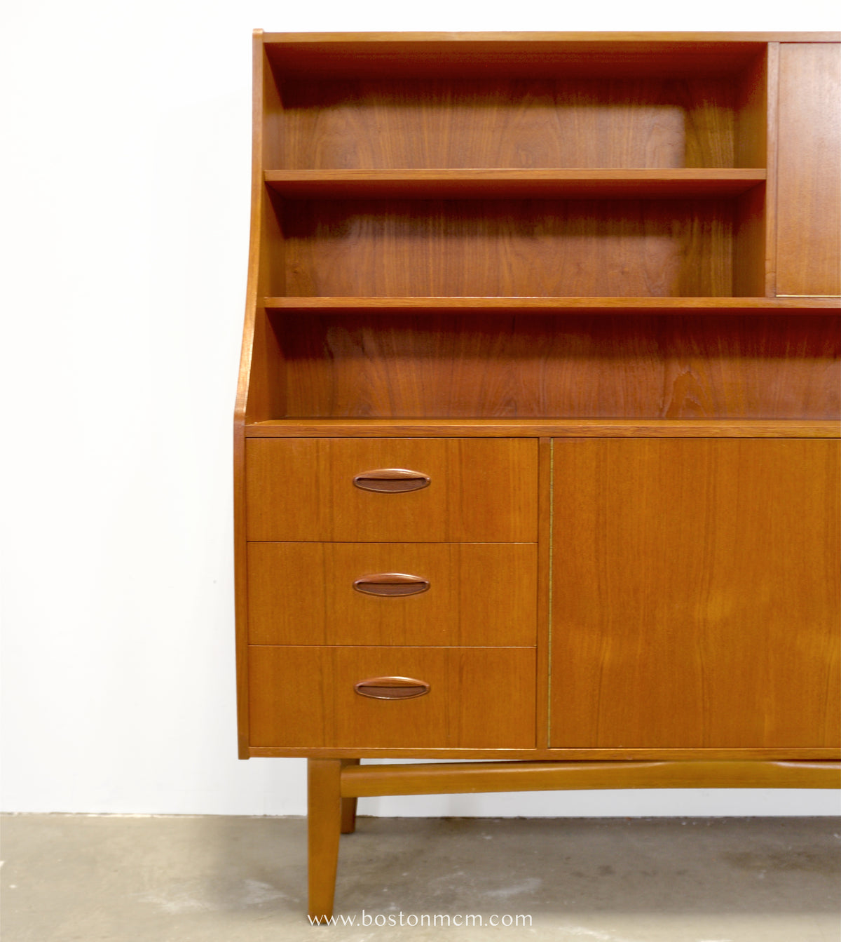 British Teak Highboard in the Style of G-Plan - #A2301